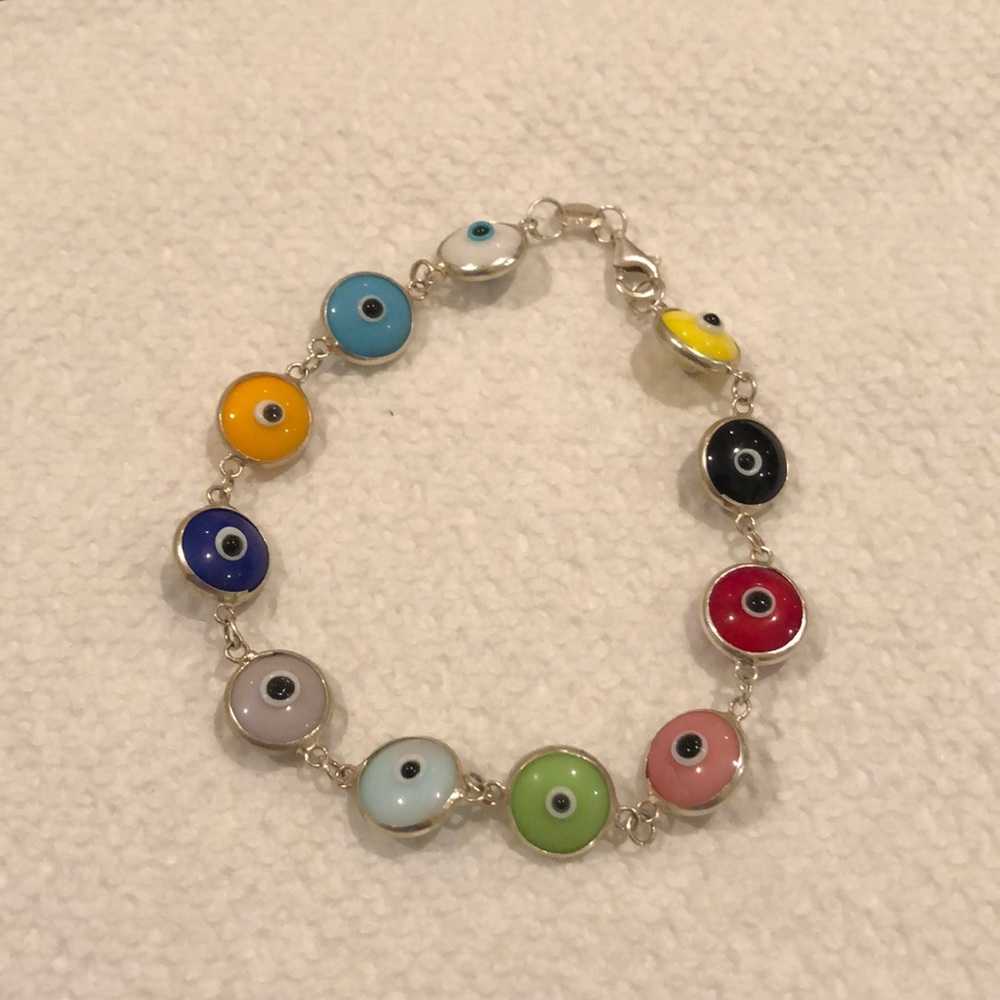 Evil eye bracelet